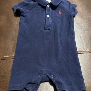 Ralph Lauren Navy Blue Kids One Piece